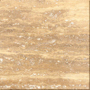 Травертин Gold vein cut лощение, плитка без фаски (600x600x20)